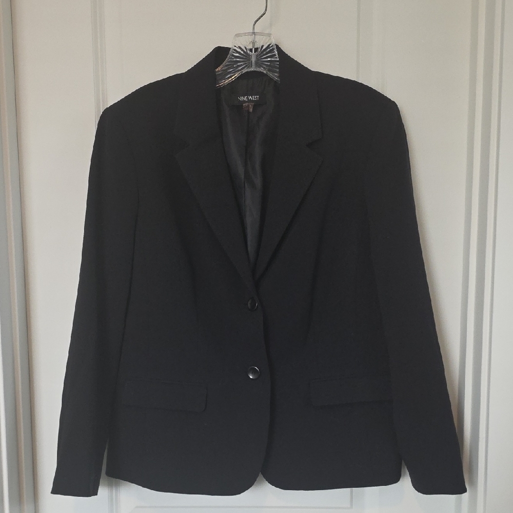 Nine West Women's Classic Black Suit Jacket